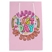 Gelukkig laatste schooldag medium cadeauzakje (Achterkant)