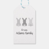 Gelukkig label voor e-mailcadeau cadeaulabel (Achterkant)