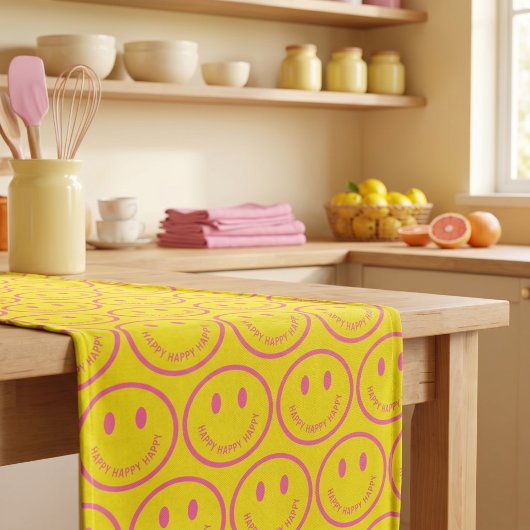 Gelukkig Lange Tafel Runner Tafelloper