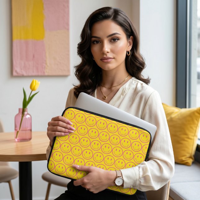 Gelukkig Laptop Hoes (Creator heeft geüpload)