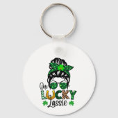 Gelukkig Lassie St. Paddy's Sleutelhanger (Voorkant)