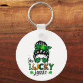 Gelukkig Lassie St. Paddy's Sleutelhanger (Voorkant)