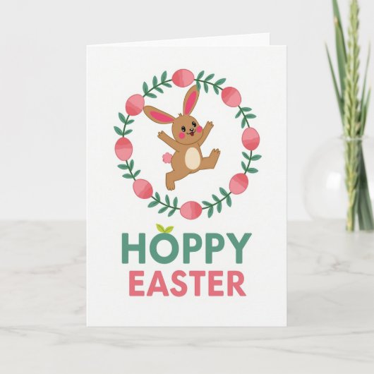 Gelukkig Lente Feest Kaart (Voorkant)