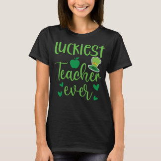 Gelukkig Leraar Ever Happy Saint Patrick's Day T-shirt