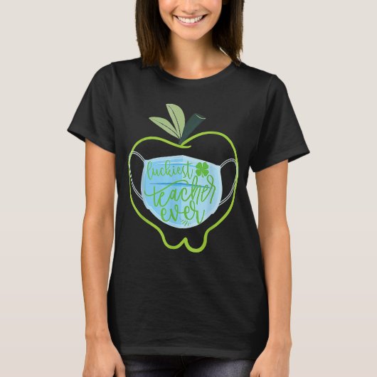Gelukkig leraar over Happy Saint Patrick's Day Fa T-shirt (Voorkant)