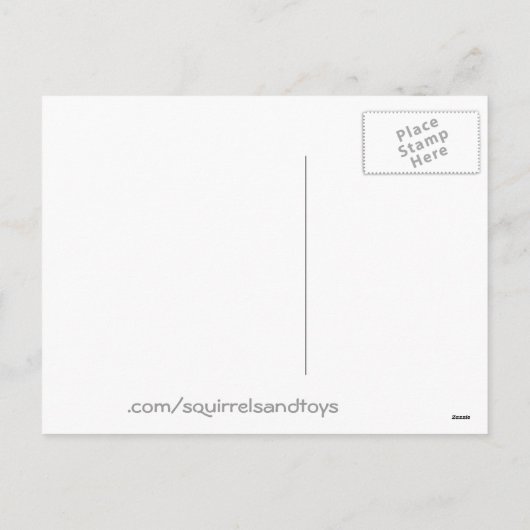 Gelukkig leuk, grappig afbeelding EasterFeaturing Feestdagenkaart (Achterkant)