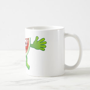Gelukkig leuke watermeloen koffiemok