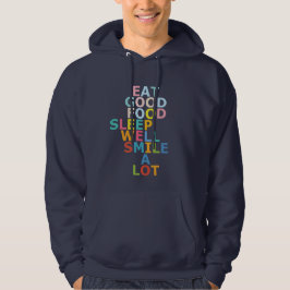 Gelukkig leven hoodie