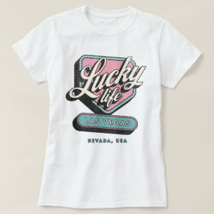 Gelukkig Leven Las Vegas Nevada T-shirt
