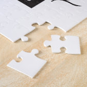 Gelukkig leven met geloof – Spreuken 15:15 Kunst Legpuzzel (Zijkant)