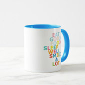 Gelukkig leven mok (Voorkant rechts)