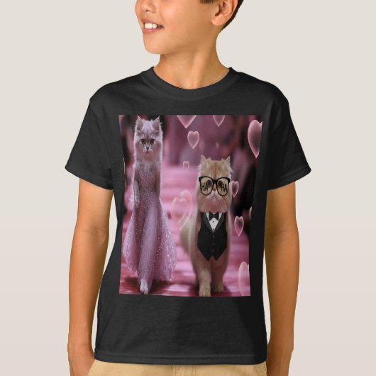 gelukkig leven t-shirt (Voorkant)