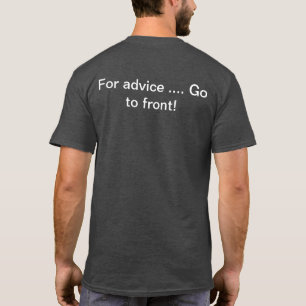 gelukkig leven, vrolijke vrouw t-shirt
