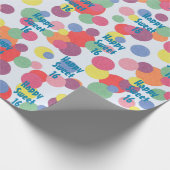 Gelukkig Lief 16 Verjaardag Verpakkingsdocument Cadeaupapier (Hoek)