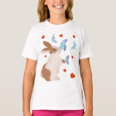 gelukkig liefdesdag t-shirt (Voorkant)