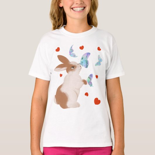 gelukkig liefdesdag t-shirt (Voorkant)