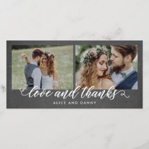 Gelukkig liefdeshuwelijk bedankt kaarten