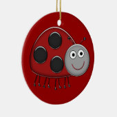 Gelukkig Lieveheersbeestje Ornament (Rechts)