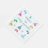 Gelukkig Lung-aversary Party Servet (Hoek)