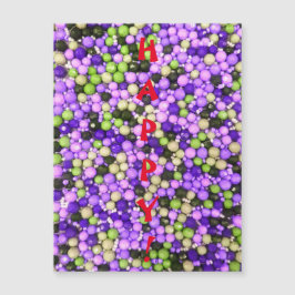 GELUKKIG! Magnetisch Wenskaart