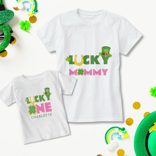 Gelukkig Mama Schattige St. Patrick's Day Verjaard T-shirt
