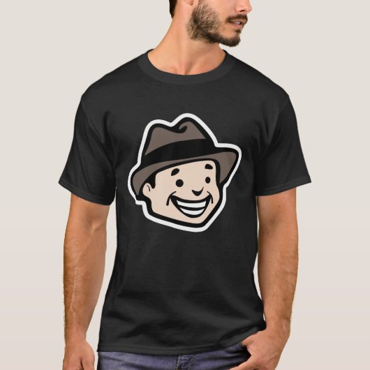 Gelukkig Man T-shirt (Voorkant)