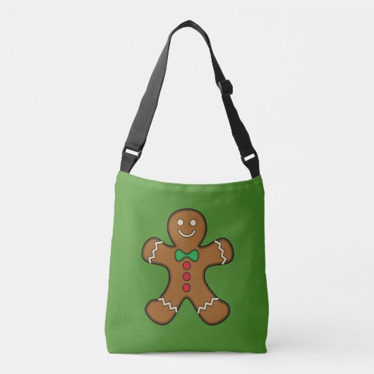 Gelukkig Manneke van Peperkoek Crossbody Tas (Voorkant)