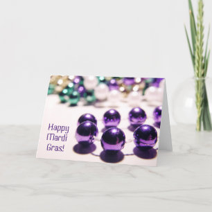 Gelukkig Mardi Gras! Kaart