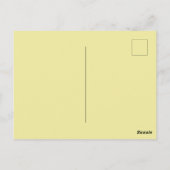 gelukkig mardi gras zwart briefkaart (Achterkant)