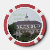 Gelukkig Marti Gras Poker Chip (Achterkant)