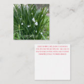 Gelukkig Mărțișor! Notitiekaartje (Voorkant / Achterkant)