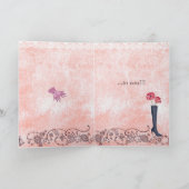 Gelukkig Materiaal | van Girly van de Verjaardag Kaart (Binnen)