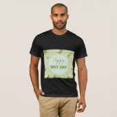 Gelukkig Meidag ontwerp T-shirt (Voorkant volledig)