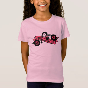 Gelukkig Meisje 8 Bal Geluk T-shirt