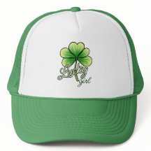 Gelukkig Meisje Klaver St. Patrick's Dag