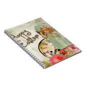 gelukkig meisje met ooster notitieboek (Rechterzijde)