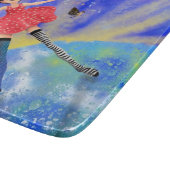 Gelukkig meisje met vogels - Geluk - Joy Snijplank (Hoek)