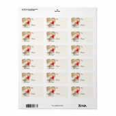  gelukkig meisje op het Label van het gesneden cad (Full Sheet)