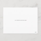 gelukkig met de kerstpas feestdagenkaart (Achterkant)