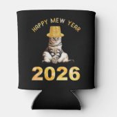 Gelukkig Mew Jaar 2026 Blikjeskoeler (Achterkant)