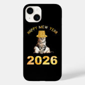 Gelukkig Mew Jaar 2026 Case-Mate iPhone Case (Achterkant)