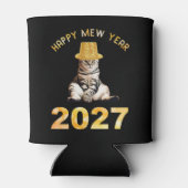 Gelukkig Mew Jaar 2027 Blikjeskoeler (Achterkant)