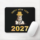 Gelukkig Mew Jaar 2027 Muismat (Met muis)
