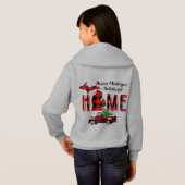 Gelukkig Michigan-Vakantie! |  Red Truck (Achterkant volledig)