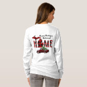 Gelukkig Michigan-Vakantie! T-shirt (Achterkant volledig)