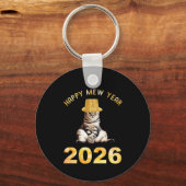 Gelukkig Mieuwjaar 2026 Sleutelhanger (Voorkant)