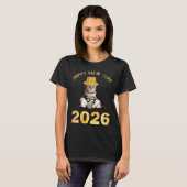 Gelukkig Mieuwjaar 2026 T-shirt (Voorkant volledig)
