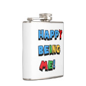 Gelukkig mij te zijn heupfles (Rechts)