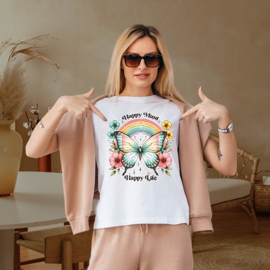 Gelukkig min gelukkig leven t-shirt