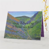 Gelukkig Moederdag aan de nieuwe moeder om te Kaart (Gele Bloem)